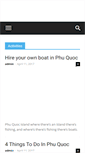 Mobile Screenshot of phuquocislandtourism.com